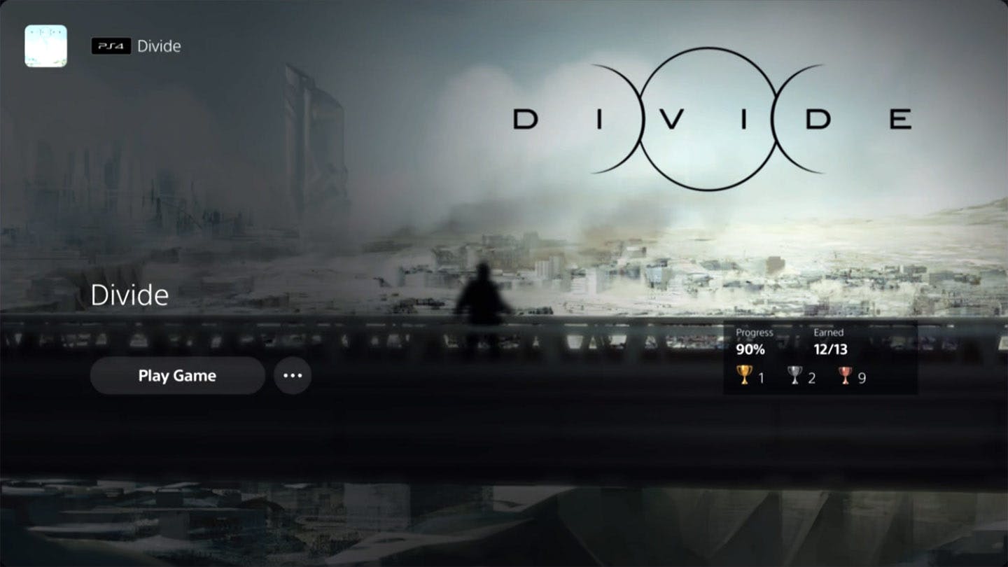 divide console game cover