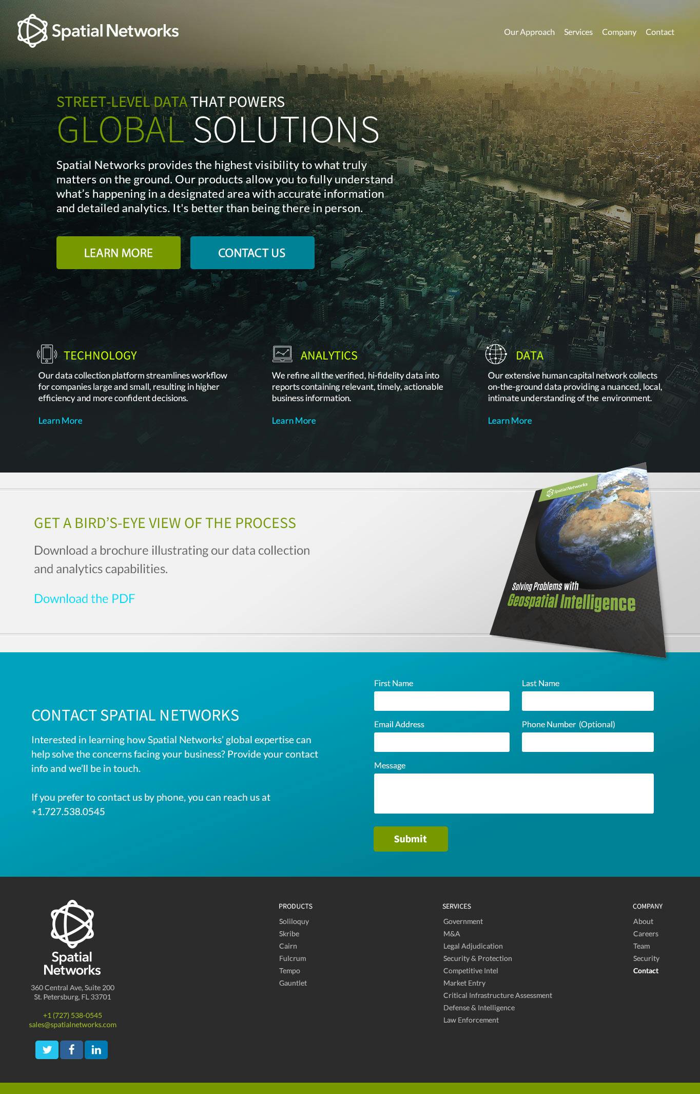 Spatial Networks homepage